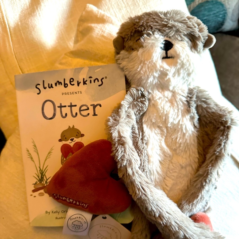 Slumberkins Otter Heart Family